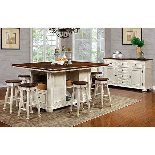 Sabrina Counter Ht. Stool (2/Box) - R&R Furniture Gallery (Fountain Valley, CA)