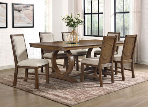 Monclova 7 Pc Dining Table Set - R&R Furniture Gallery (Fountain Valley, CA)