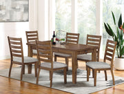 Rapidview 6 Pc Dining Table Set with Bench - R&R Furniture Gallery (Fountain Valley, CA)