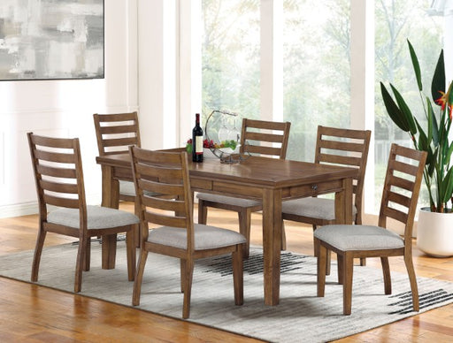 Rapidview 6 Pc Dining Table Set with Bench - R&R Furniture Gallery (Fountain Valley, CA)
