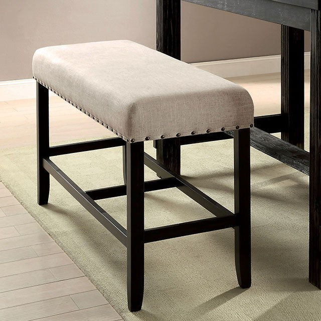 Sania 7 Pc Counter Ht Table Set Rustic - R&R Furniture Gallery (Fountain Valley, CA)