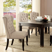 Sania 7 Pc Dining Table Set Rustic - R&R Furniture Gallery (Fountain Valley, CA)