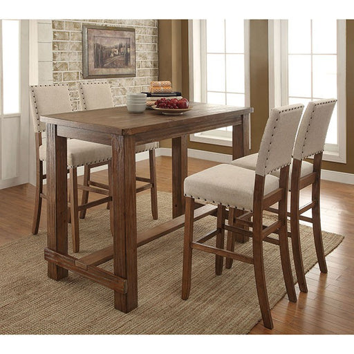 Sania 5 Pc Bar Table Set - R&R Furniture Gallery (Fountain Valley, CA)