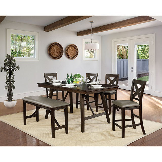 Bridgeville Counter Height Table - R&R Furniture Gallery (Fountain Valley, CA)