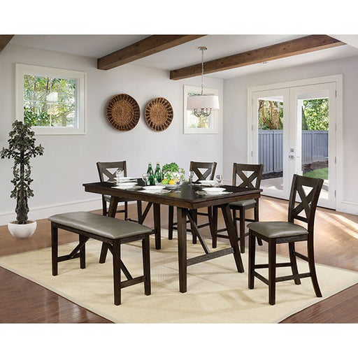 Bridgeville Counter Height Table - R&R Furniture Gallery (Fountain Valley, CA)