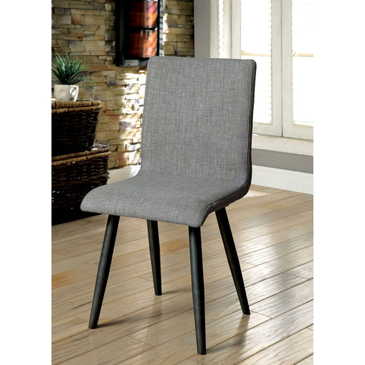 Vilhelm I Gray Side Chair (2/CTN) - R&R Furniture Gallery (Fountain Valley, CA)