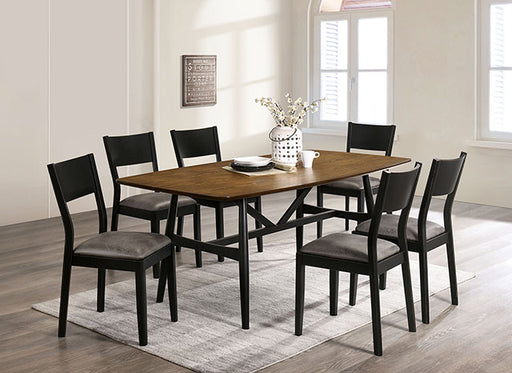 Oberwil 7 Pc Dining Table Set - R&R Furniture Gallery (Fountain Valley, CA)