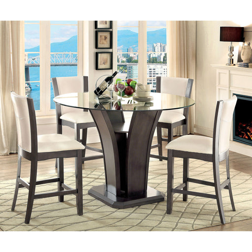 Manhattan 5 Pc Counter Ht Table Set - R&R Furniture Gallery (Fountain Valley, CA)