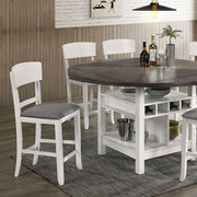 Stacie 5 PC Dining Table Set - R&R Furniture Gallery (Fountain Valley, CA)