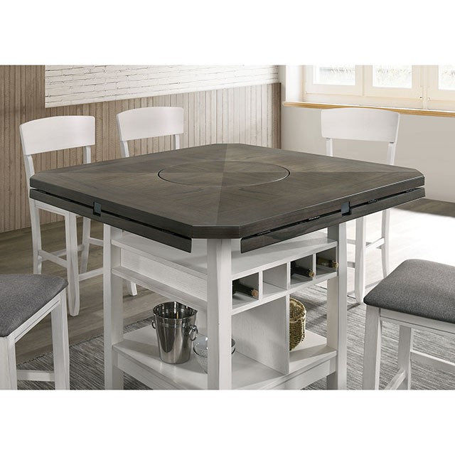 Stacie 7 PC Dining Table Set - R&R Furniture Gallery (Fountain Valley, CA)