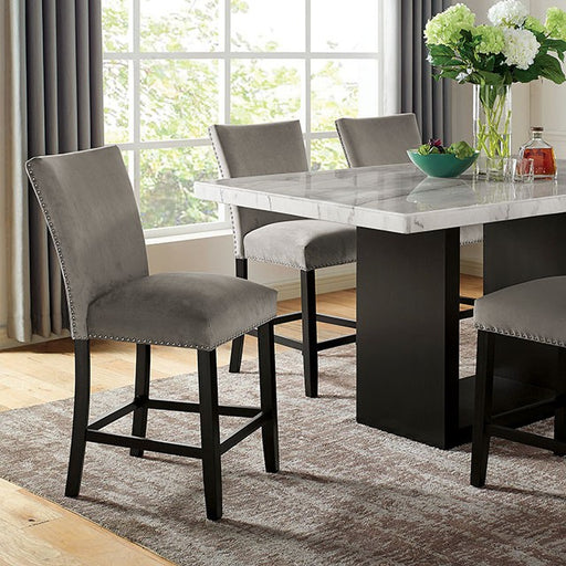 Kian 7 Pc Counter Ht Table Set - R&R Furniture Gallery (Fountain Valley, CA)