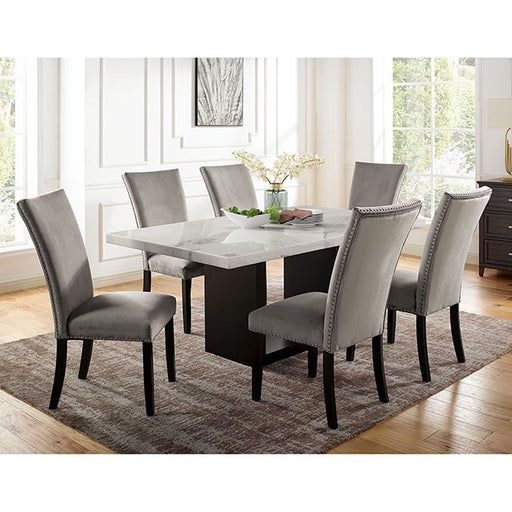 Kian 7 Pc Dining Table Set - R&R Furniture Gallery (Fountain Valley, CA)