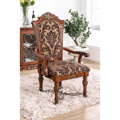 Lucie Arm Chair (2/Ctn) - R&R Furniture Gallery (Fountain Valley, CA)