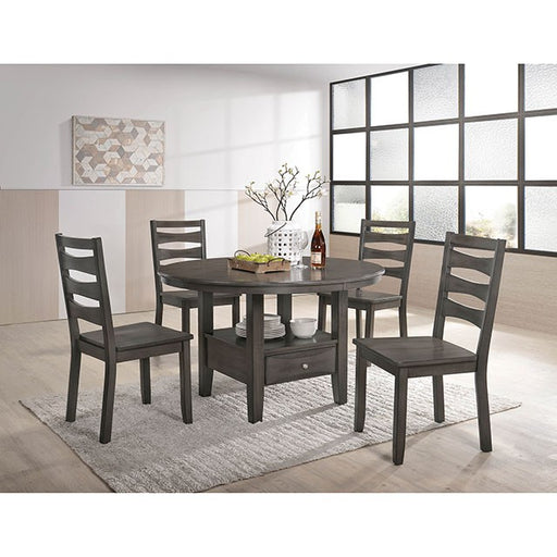 Caprice Dining Table Grey - R&R Furniture Gallery (Fountain Valley, CA)