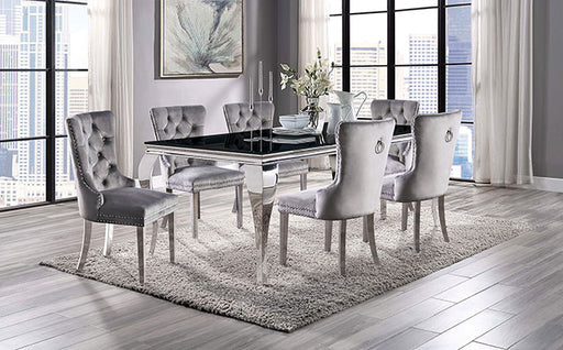 Neuveville 7 Pc Dining Table Set - R&R Furniture Gallery (Fountain Valley, CA)