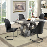 Saskia 7 Pc Dining Table Set - R&R Furniture Gallery (Fountain Valley, CA)