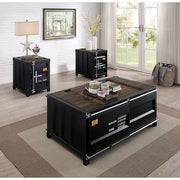 Dicargo Coffee Table Black - R&R Furniture Gallery (Fountain Valley, CA)