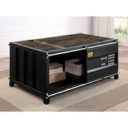 Dicargo Coffee Table Black - R&R Furniture Gallery (Fountain Valley, CA)
