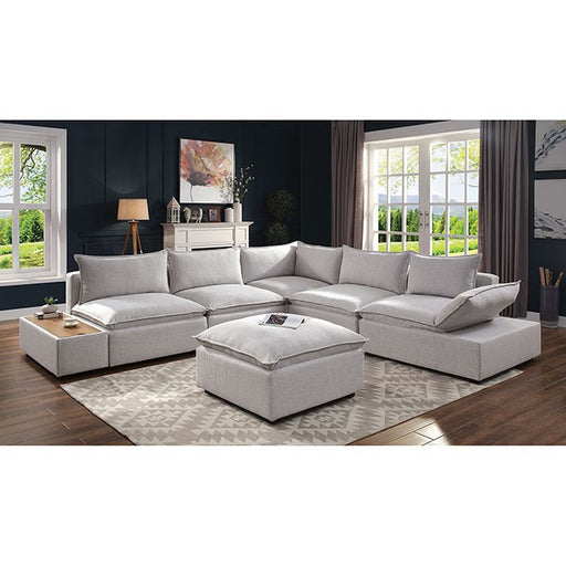 Arlene Sectional White - R&R Furniture Gallery (Fountain Valley, CA)