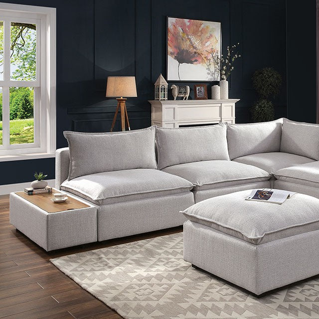 Arlene Sectional White - R&R Furniture Gallery (Fountain Valley, CA)