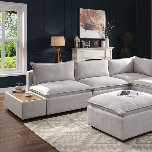 Arlene Sectional White - R&R Furniture Gallery (Fountain Valley, CA)