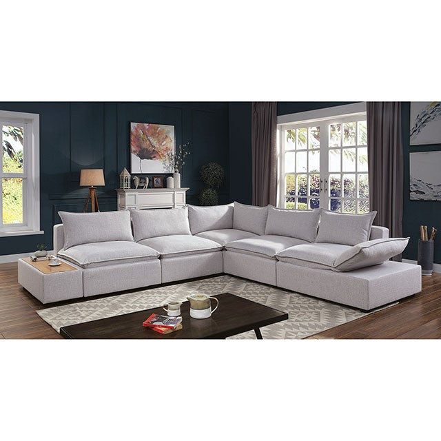 Arlene Sectional White - R&R Furniture Gallery (Fountain Valley, CA)