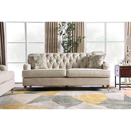 Laney Sofa Beige - R&R Furniture Gallery (Fountain Valley, CA)