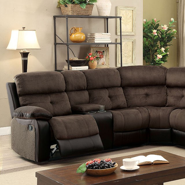 Hadley Sectional w/ 2 Consoles - R&R Furniture Gallery (Fountain Valley, CA)