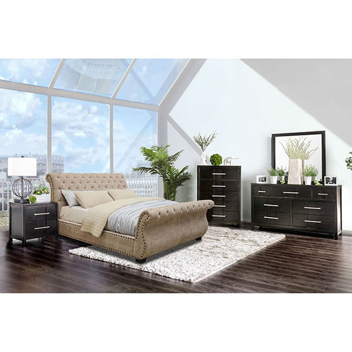 Noemi Cal.King Bed - R&R Furniture Gallery (Fountain Valley, CA)