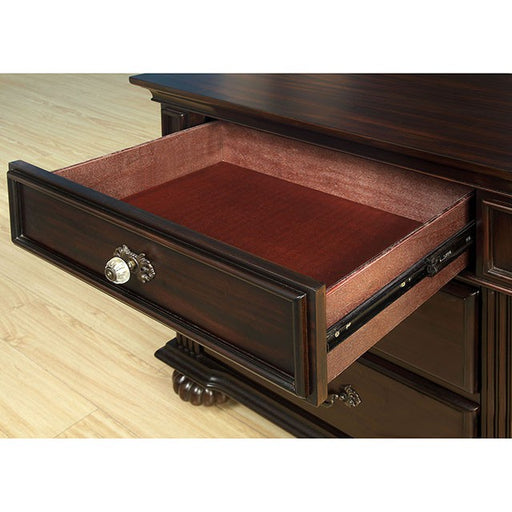 Syracuse Dark Walnut Dresser - R&R Furniture Gallery (Fountain Valley, CA)