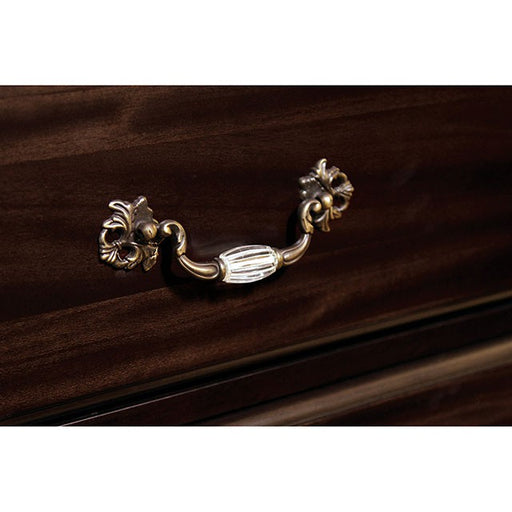 Syracuse Dark Walnut Chest - R&R Furniture Gallery (Fountain Valley, CA)