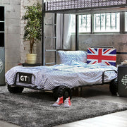 Royal Racer Twin Bed, Blue - R&R Furniture Gallery (Fountain Valley, CA)