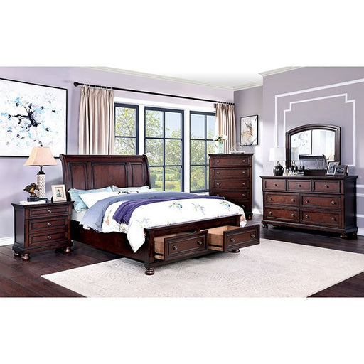 Wells Queen Bed Chrome - R&R Furniture Gallery (Fountain Valley, CA)