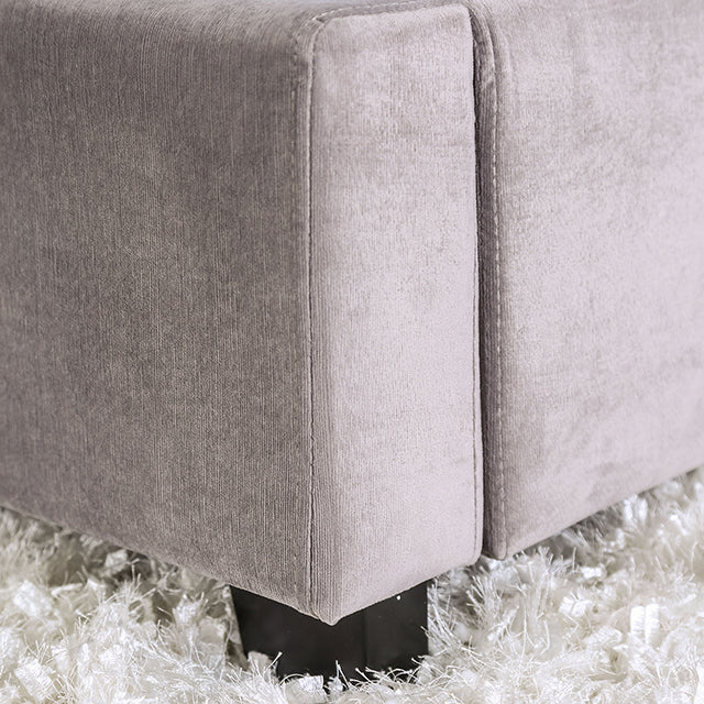 Rosabelle Bed Black, Grey, & Ivory - R&R Furniture Gallery (Fountain Valley, CA)