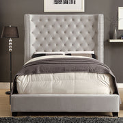 Rosabelle Bed Black, Grey, & Ivory - R&R Furniture Gallery (Fountain Valley, CA)