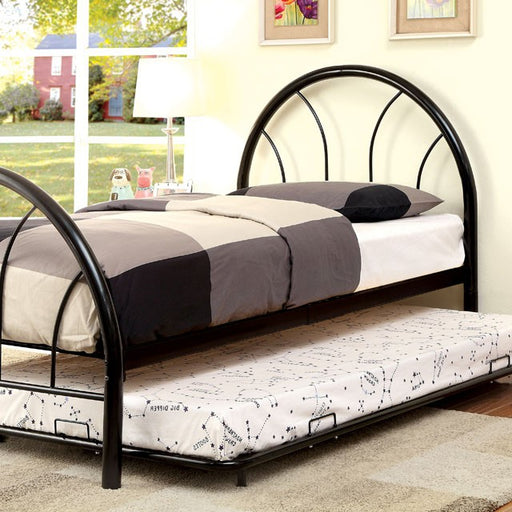 Rainbow Full Bed Black, White, Silver, Black, & Green - R&R Furniture Gallery (Fountain Valley, CA)