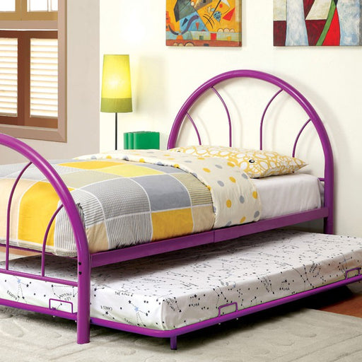 Rainbow Full Bed Black, White, Silver, Black, & Green - R&R Furniture Gallery (Fountain Valley, CA)