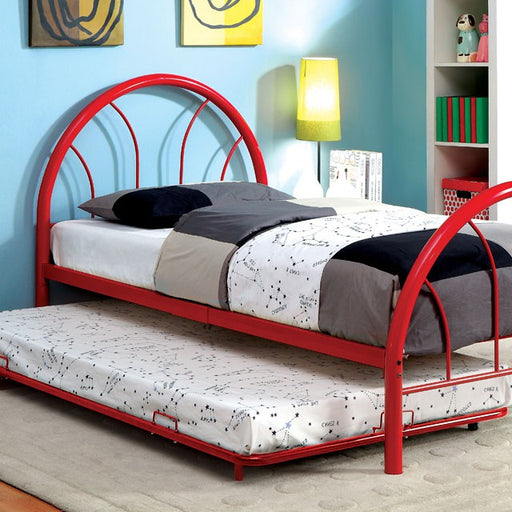 Rainbow Full Bed Black, White, Silver, Black, & Green - R&R Furniture Gallery (Fountain Valley, CA)