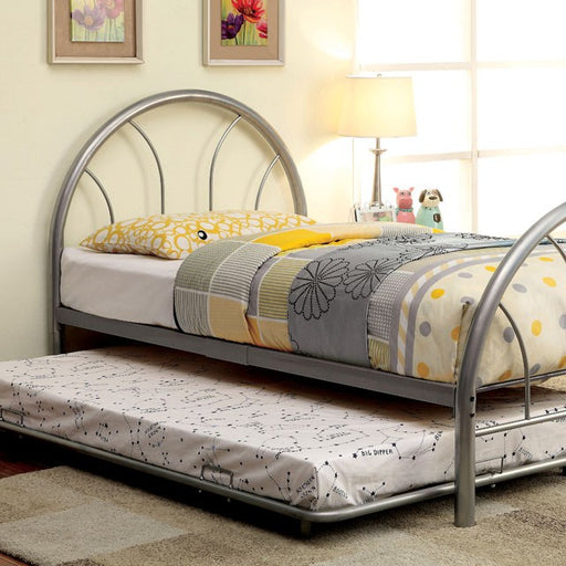 Rainbow Full Bed Black, White, Silver, Black, & Green - R&R Furniture Gallery (Fountain Valley, CA)