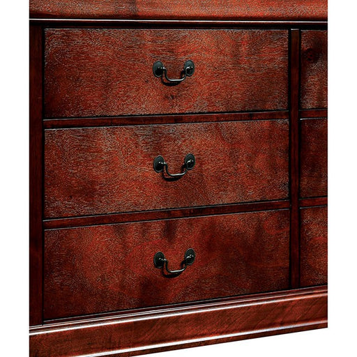 Louis Philippe Dresser Chrome - R&R Furniture Gallery (Fountain Valley, CA)