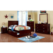 PRIAM Full & Twin Bed, White/Gray, Pink, Chrome, & Yellow - R&R Furniture Gallery (Fountain Valley, CA)