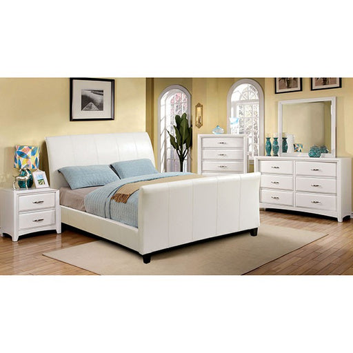 Maynard Bed White - R&R Furniture Gallery (Fountain Valley, CA)