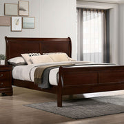 Louis Philippe Full, Twin, Full, & King Bed Black, Grey, Brown & White - R&R Furniture Gallery (Fountain Valley, CA)