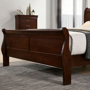 Louis Philippe Full, Twin, Full, & King Bed Black, Grey, Brown & White - R&R Furniture Gallery (Fountain Valley, CA)