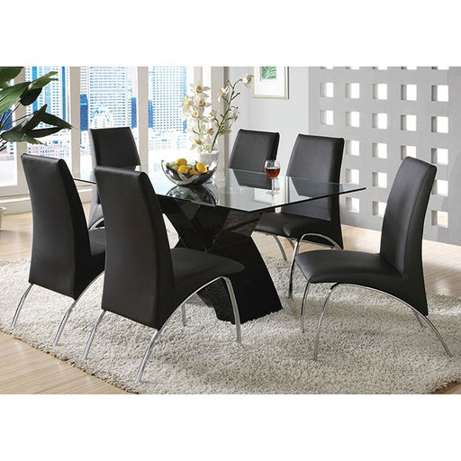Wailoa 7 Pc Dining Table Set - R&R Furniture Gallery (Fountain Valley, CA)
