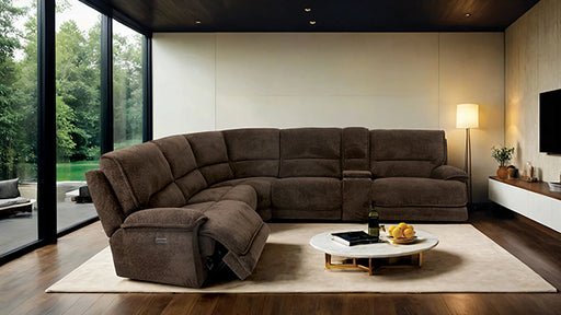 Damasus Power Sectional - R&R Furniture Gallery (Fountain Valley, CA)