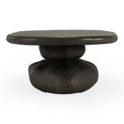 Coates - Modern Grey Fiberform Coffee Table — view 2