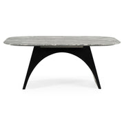 Colbert - Modern Black & White Marble Dining Table