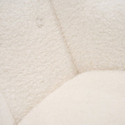 Colfax - Modern White Sheep Rocking Chair — view 4