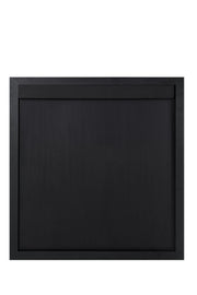 Concord - Modern Black Ash Mirror — view 3